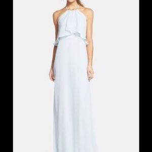 Amsale Nouvelle Cait - Ice - Bridesmaid Dress